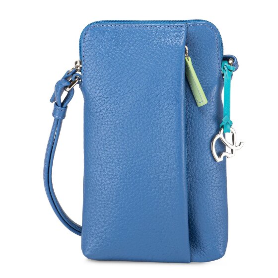 Mywalit Funda para teléfono móvil de cuero de 12 cm