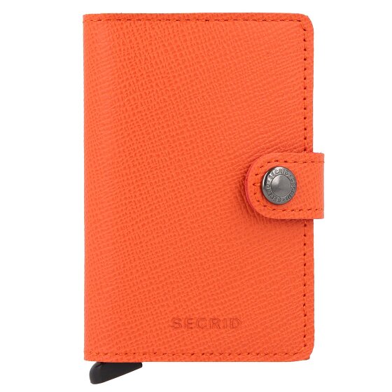 Secrid Miniwallet Crisple Funda para tarjetas de crédito Cartera de piel RFID 6,5 cm