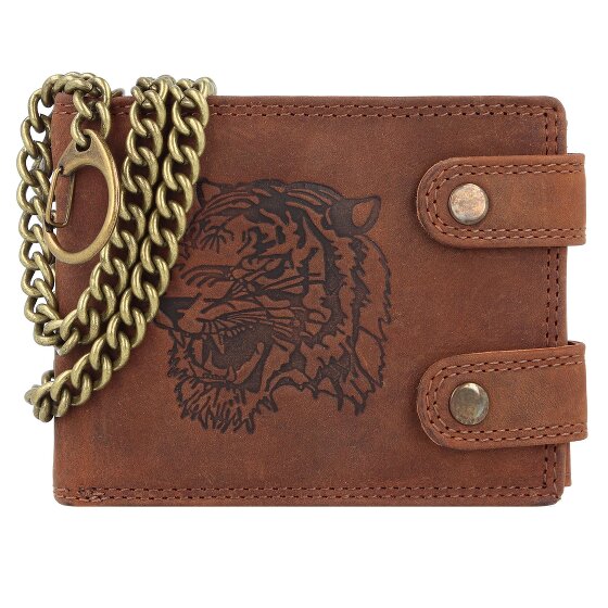 Greenland Nature Billetera Montenegro de cuero RFID 12 cm