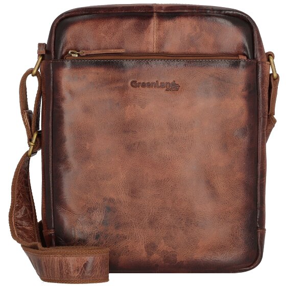 Greenland Nature Bolso de cuero Mascu & Line 27 cm
