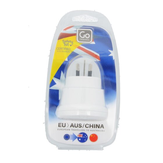 Go Travel Adaptador de viaje Europa-Australia