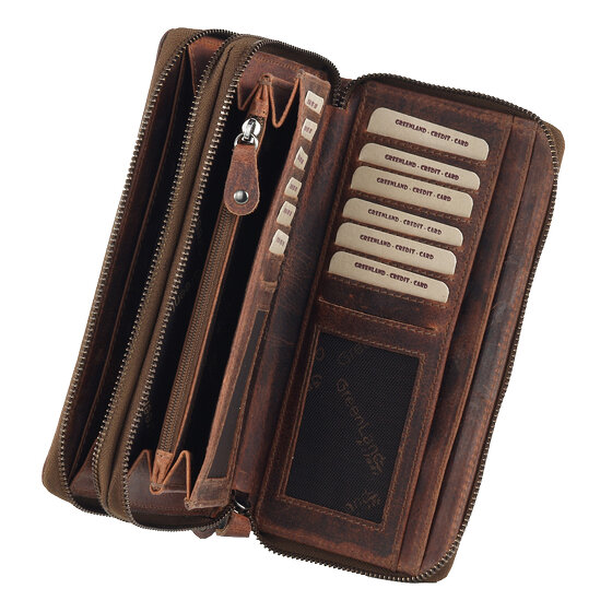 Greenland Nature Montana cartera cuero 19 cm