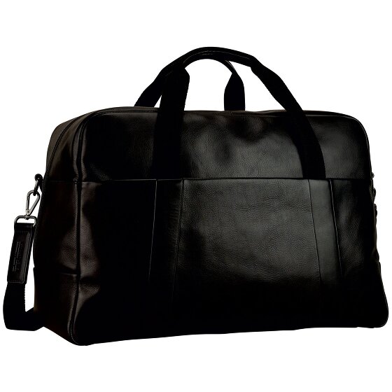 Leonhard Heyden Hamburg Bolsa de viaje Weekender Piel 52 cm