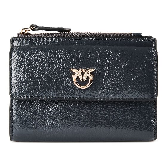 PINKO Compact Wallet Cartera Piel 13 cm