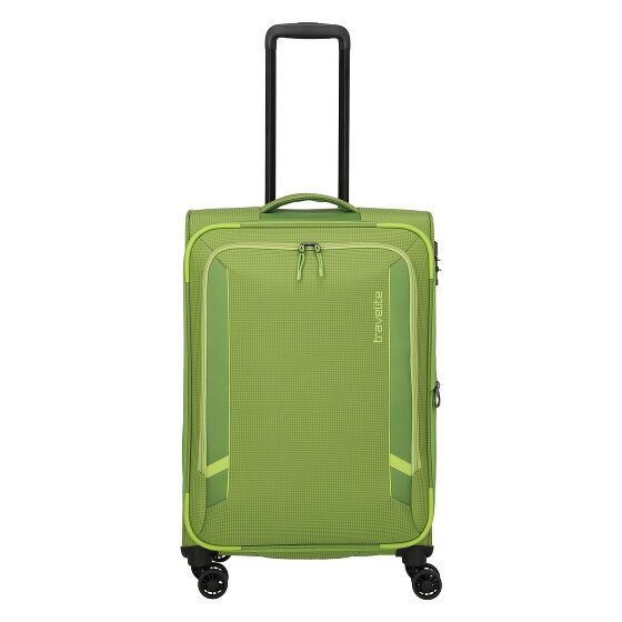 Travelite Corsiica 4 ruedas Carrito M 67 cm con pliegue de expansión