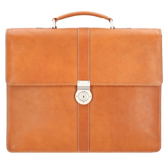 Leonhard Heyden Bergamo Maletín Piel 40 cm Compartimento Portátil