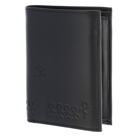 oxmox Leather Cartera Bloqueo RFID Piel natural 13 cm