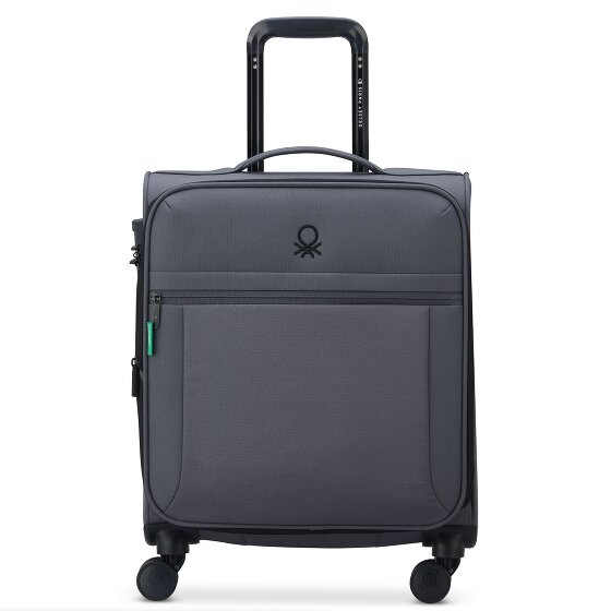 Delsey Paris x United Colors of Benetton BE Trolley de cabina de 4 ruedas 55 cm con pliegue extensible