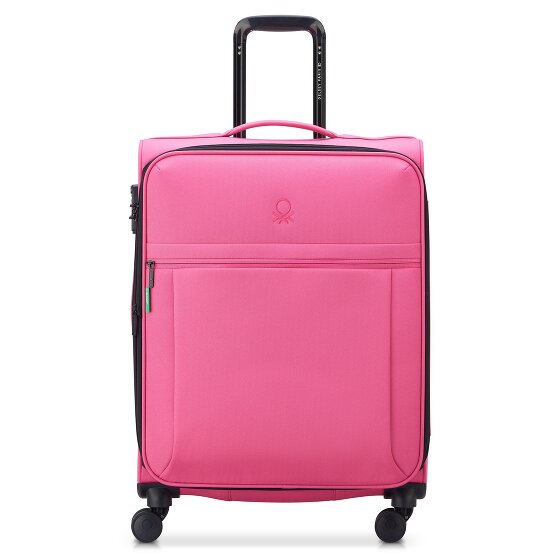 Delsey Paris x United Colors of Benetton BE Trolley de 4 ruedas 65 cm con pliegue de expansión
