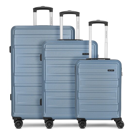 Worldpack New York 2.0 4 ruedas Juego de maletas 3 piezas