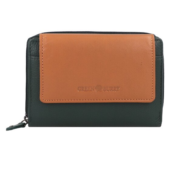 Greenburry Nappa Cartera Protección RFID Piel 14 cm