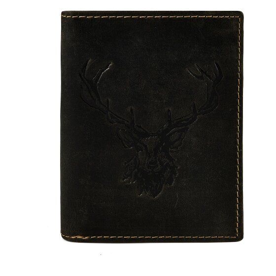 Greenburry Cartera Vintage Ciervo Cuero 9,5 cm
