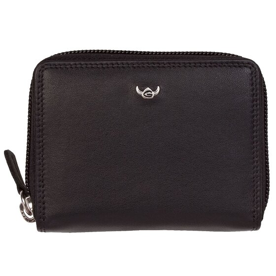 Golden Head Estuche para tarjetas de crédito Polo RFID de cuero 10 cm