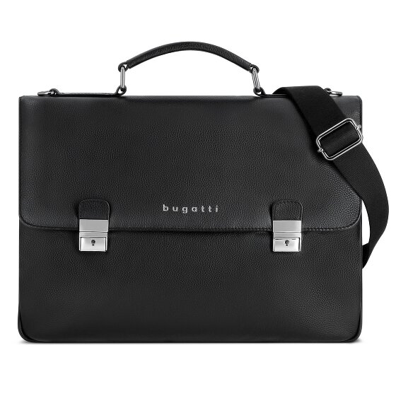 bugatti Valencia Maletín Mensajero Piel 40 cm Compartimento para el portátil