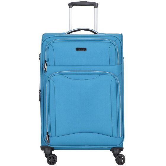 d&n Travel Line 9204 4 ruedas Carrito M 66 cm con pliegue de expansión