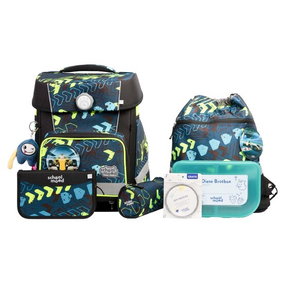 School-Mood Champion Maxx Pro Mila Juego de mochilas escolares 7 piezas