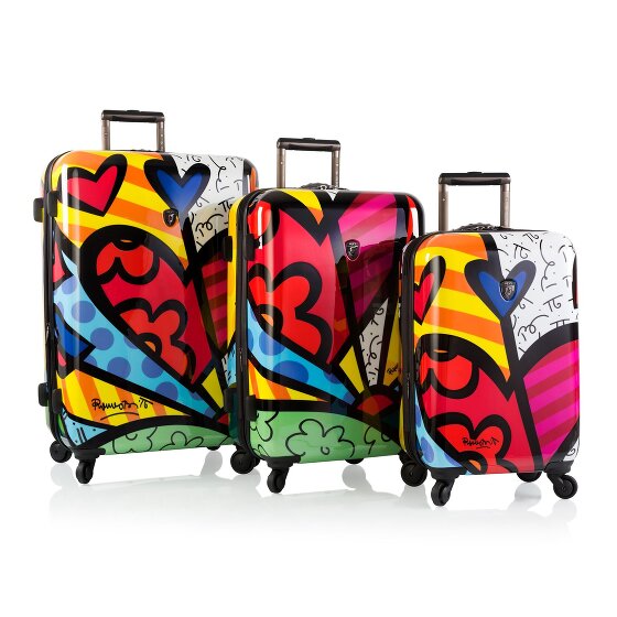 Heys Britto 4 ruedas Juego de maletas 3 piezas