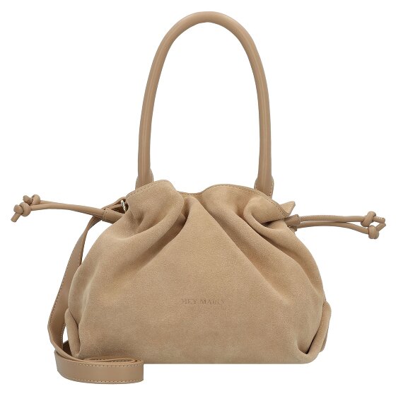 Hey Marly Cool Companion Suede Bolso Piel natural 28 cm