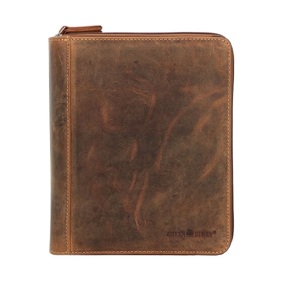 Greenburry Carpeta de cuero Vintage 24 cm