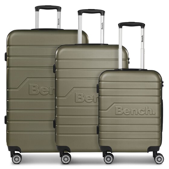 Bench Seattle 4 ruedas Juego de maletas 3 piezas