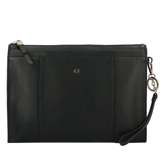 Piquadro Círculo de la tableta de cuero bolso de embrague 30,5 cm