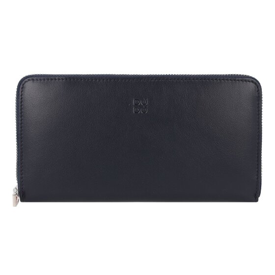 DuDu Cartera de cuero de 19 cm