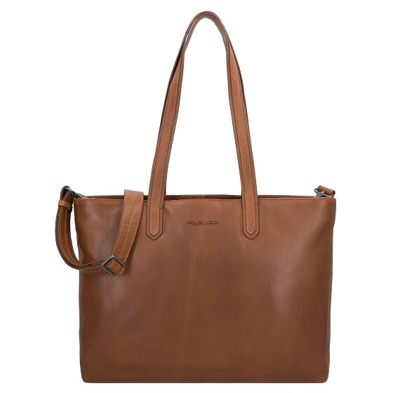 Plevier Power Bolsa de compras Piel natural 31 cm Compartimento para laptop