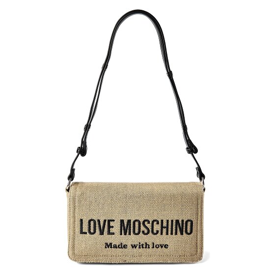 Love Moschino Cargo Canvas Bolsa de hombro 24 cm