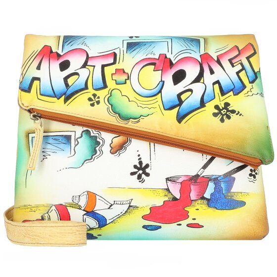 Greenland Nature Art+Craft Bolso de hombro de cuero 30 cm