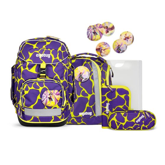 Ergobag Pack Juego de mochilas escolares 6 piezas