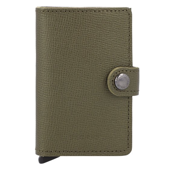 Secrid Miniwallet Crisple Funda para tarjetas de crédito Cartera de piel RFID 6,5 cm
