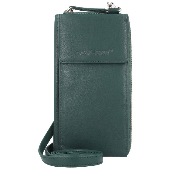 Greenburry Funda de napa para teléfono móvil RFID de 8 cm