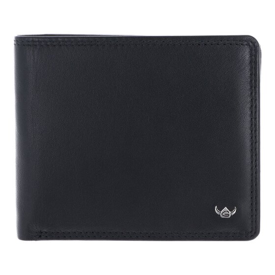 Golden Head Polo Cartera Bloqueo RFID Piel natural 12 cm