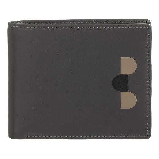 DuDu Billetera de cuero RFID 11 cm