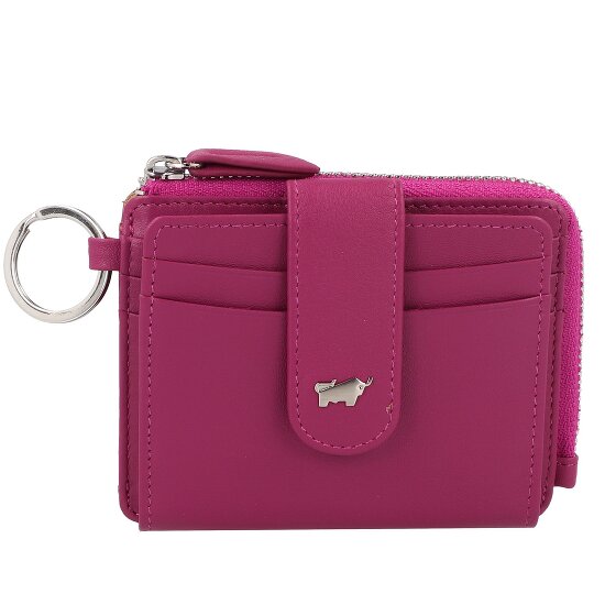 Braun Büffel Joy Estuche para tarjetas de crédito Protección RFID Piel 11 cm