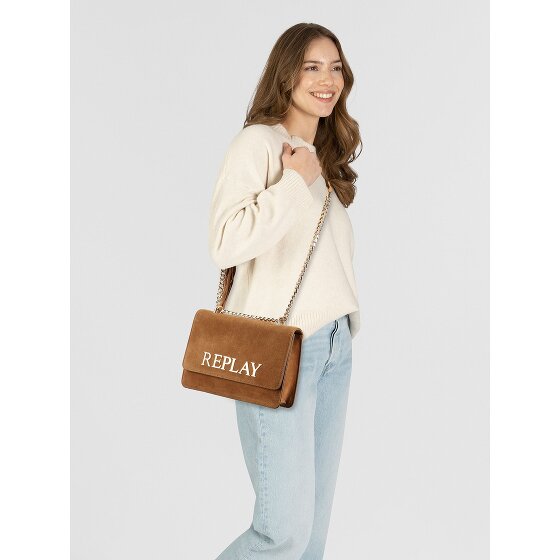 Replay Bolsa de hombro Piel 25.5 cm