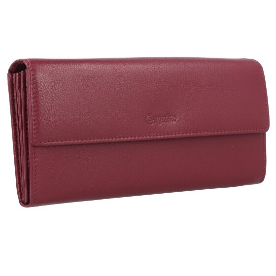 Esquire Billetera Viktoria de cuero RFID 18,5 cm