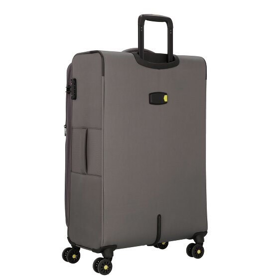 d&n Travel Line 9704 4 ruedas Carrito L 78 cm con pliegue de expansión