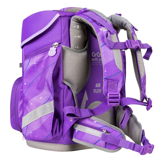 School-Mood Champion Maxx Pro Mila Juego de mochilas escolares 7 piezas