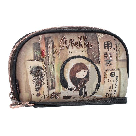 Anekke Shoen Black Cartera Protección RFID 22 cm