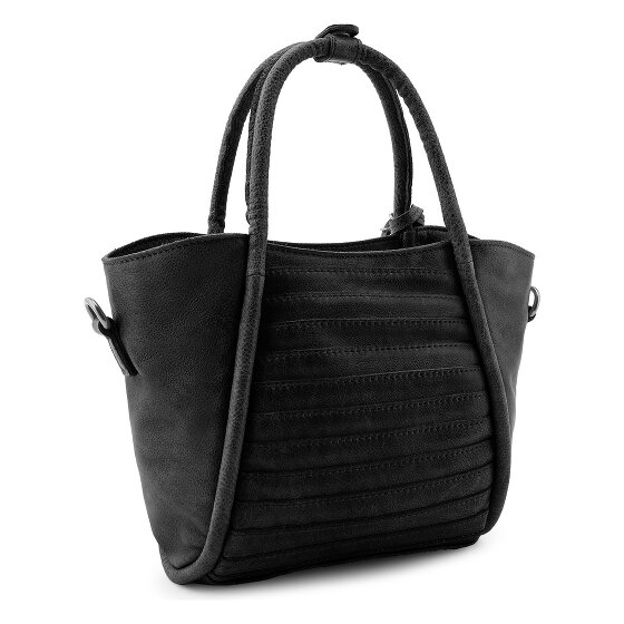 FredsBruder Layer Bolsa de hombro Mini Bag Piel natural 17 cm