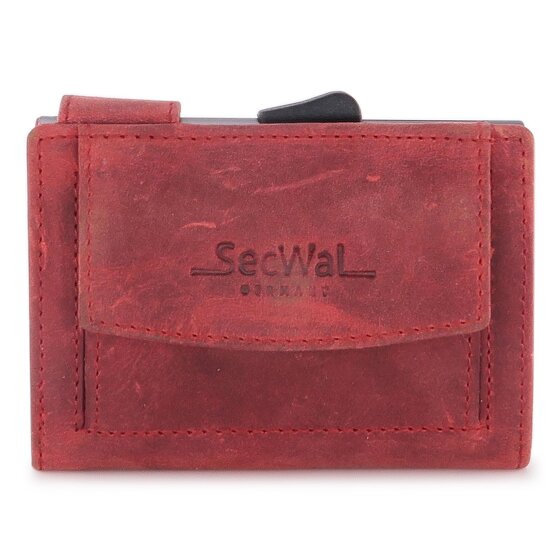 SecWal Funda para tarjetas de crédito Cartera RFID Piel 9 cm