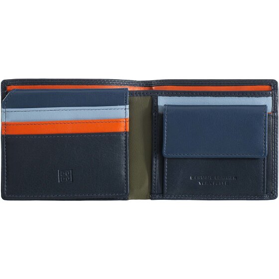 DuDu Cartera de cuero de 10,5 cm