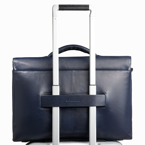 Piquadro Philip Maletín Mensajero Piel 42 cm Compartimento para el portátil