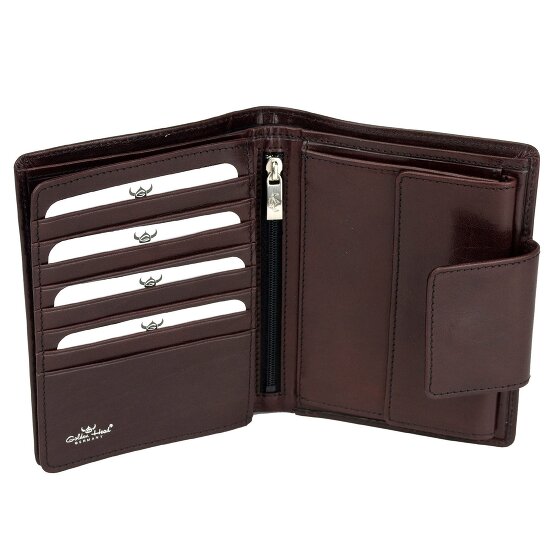 Golden Head Cartera Colorado de cuero RFID 14,5 cm