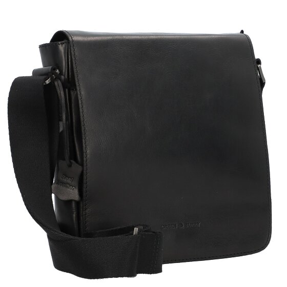 Greenburry Pure Black Bolsa de hombro Piel 22 cm