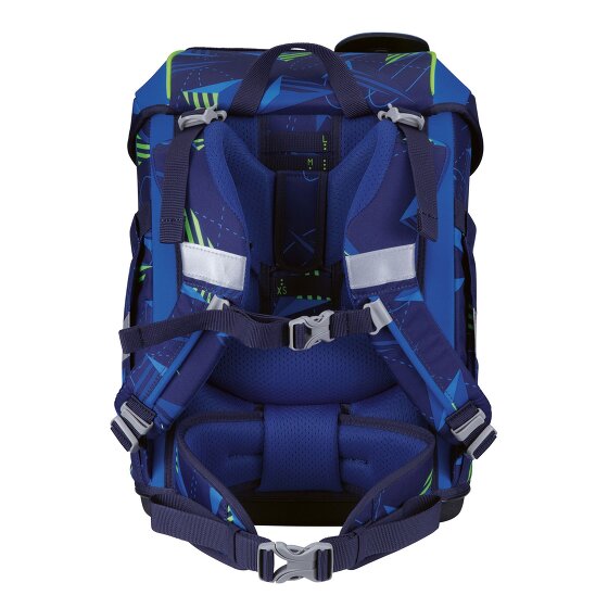 DerDieDas ErgoFlex Tiny LED Juego de mochilas escolares