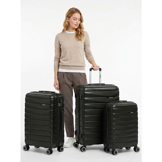 Bench Paris 4 ruedas Set de maletas 3 piezas Con fuelle expandible