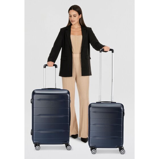 Benzi 5583 4 ruedas Juego de maletas 2 piezas