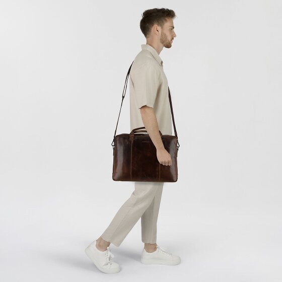 Greenburry Newport Maletín Piel 43 cm Compartimento para el portátil